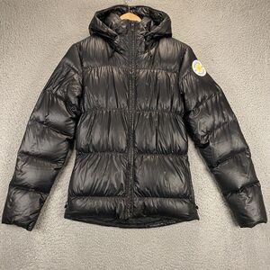 Nike ACG 800 Down Fill Puffer Jacket Womens size S Black Insulated hooded Winter